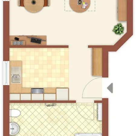 Ruder, Urlaub In Warnemuende Apartmán